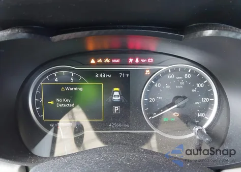 2020 Nissan Versa Sv Xtronic Cvt z USA, uszkodzony, nr VIN 3N1CN8EV7LL903631